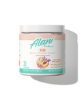 A 30 serving container of BCAA in Sour Peach Rings flavor.